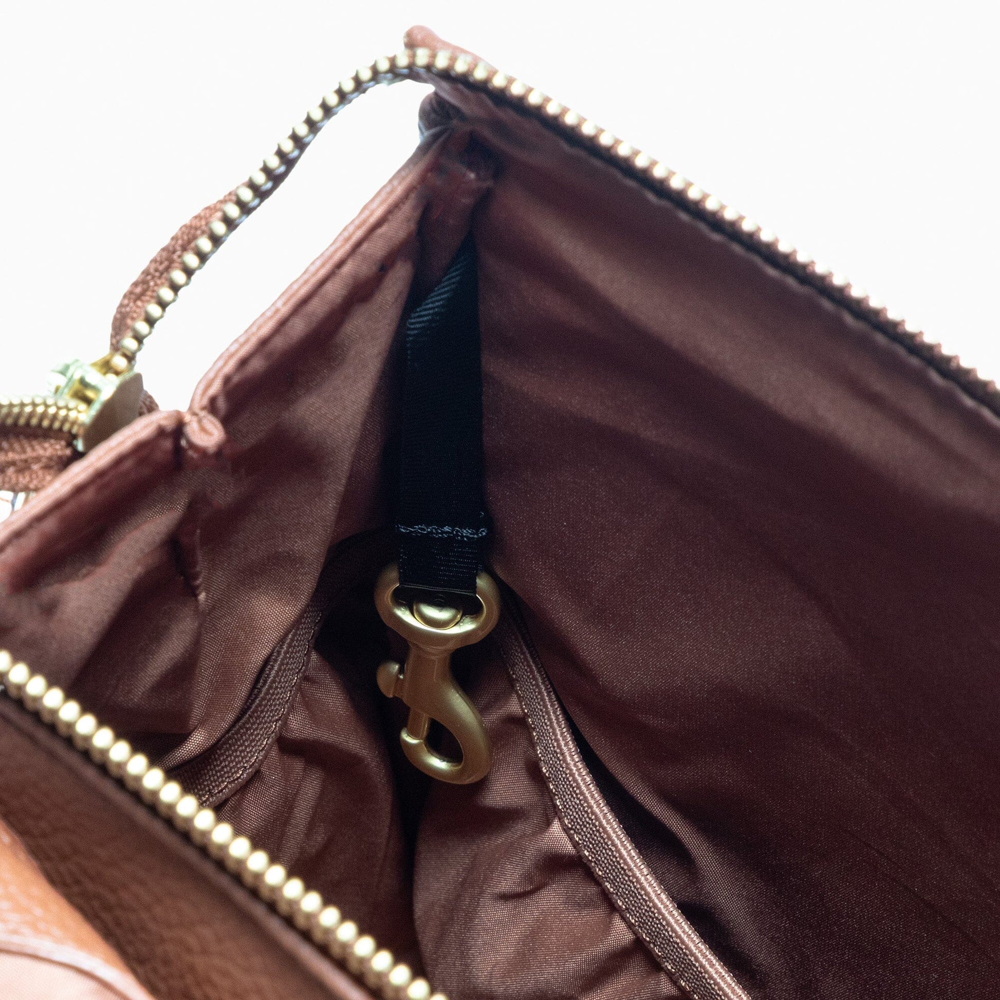 Cognac Mini Classic Bag II Mini Classic Diaper Bag II Diaper Bag 