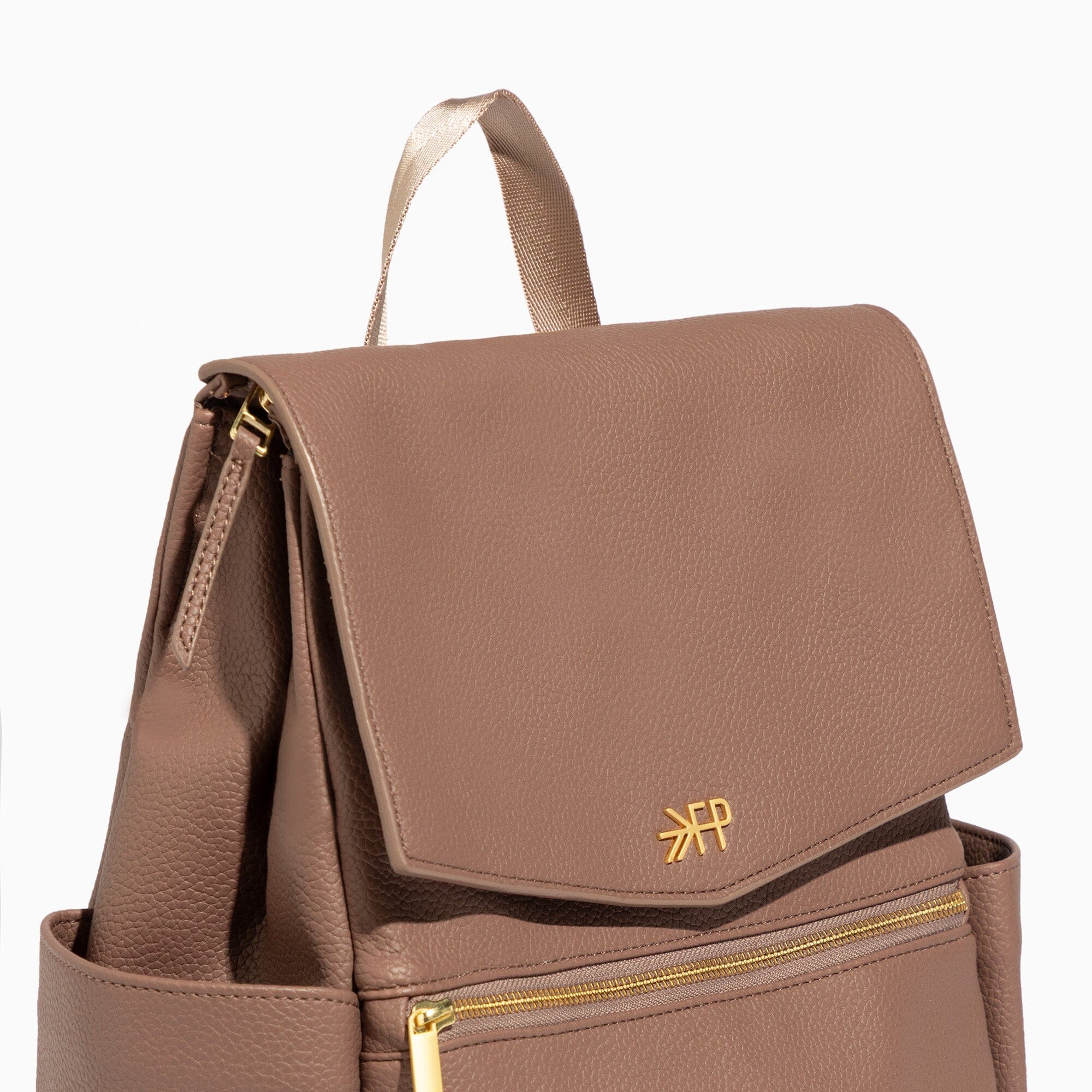 Heather Mini Classic Bag II | Mini Vegan Leather Diaper Bag