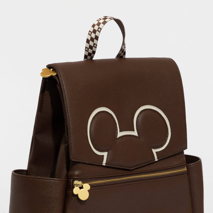 Disney Mocha Mickey Mouse Mini Classic Bag II Mini Classic Diaper Bag II Diaper Bag 