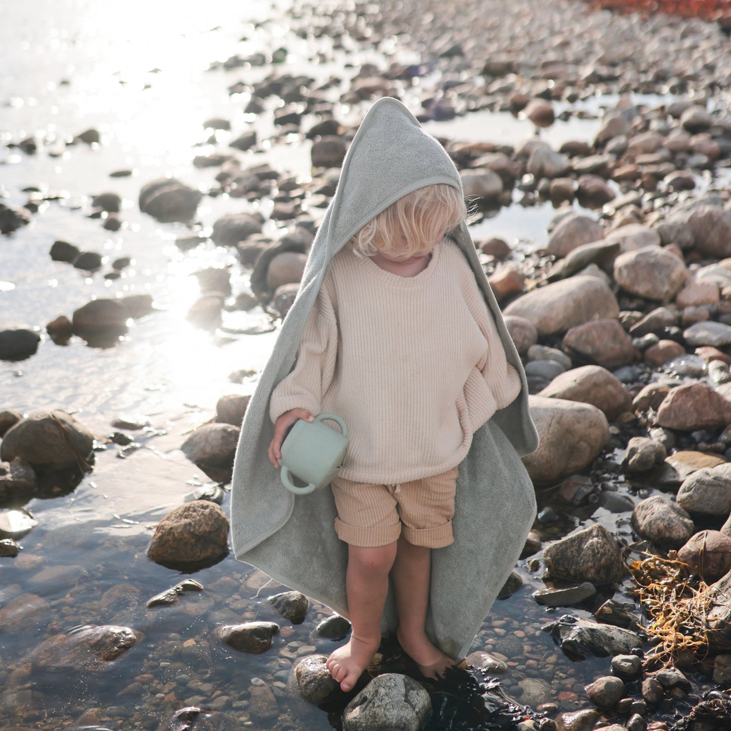 Organic Cotton Baby Hooded Towel