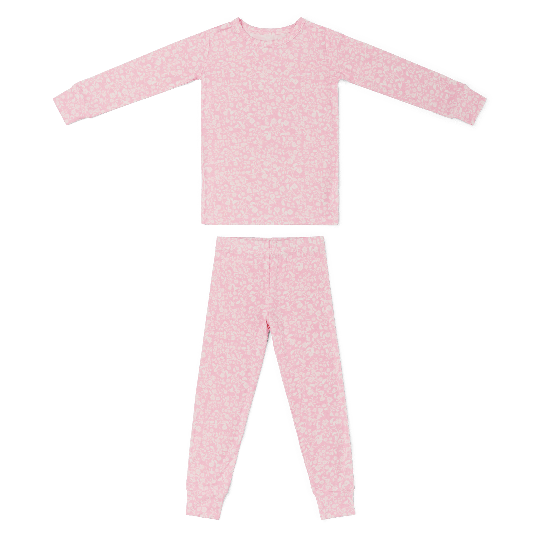 Petite Fleur Bamboo Toddler Pajama Set Motette 