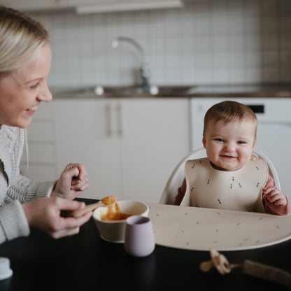 Silicone Baby Bib Silicone Bib Mushie 