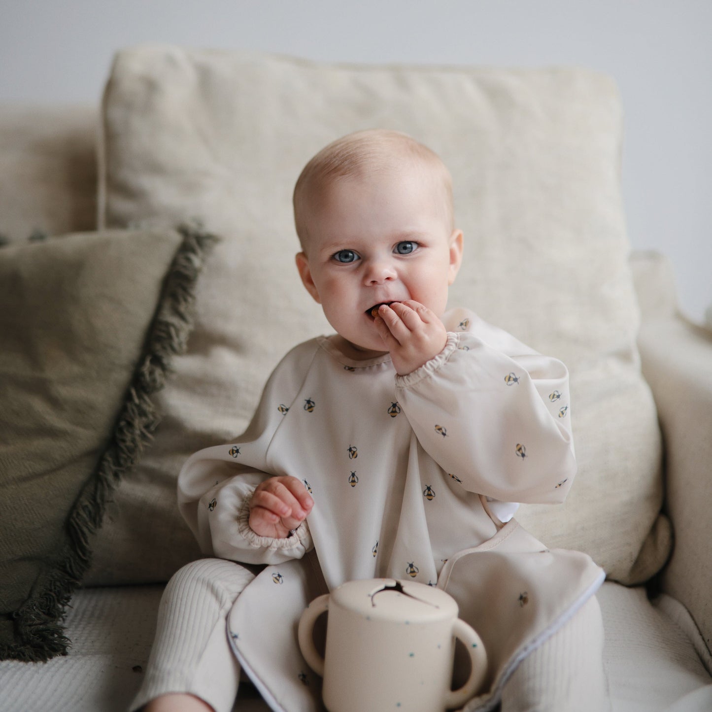 Long Sleeve Bib Long Sleeve Bib Mushie 