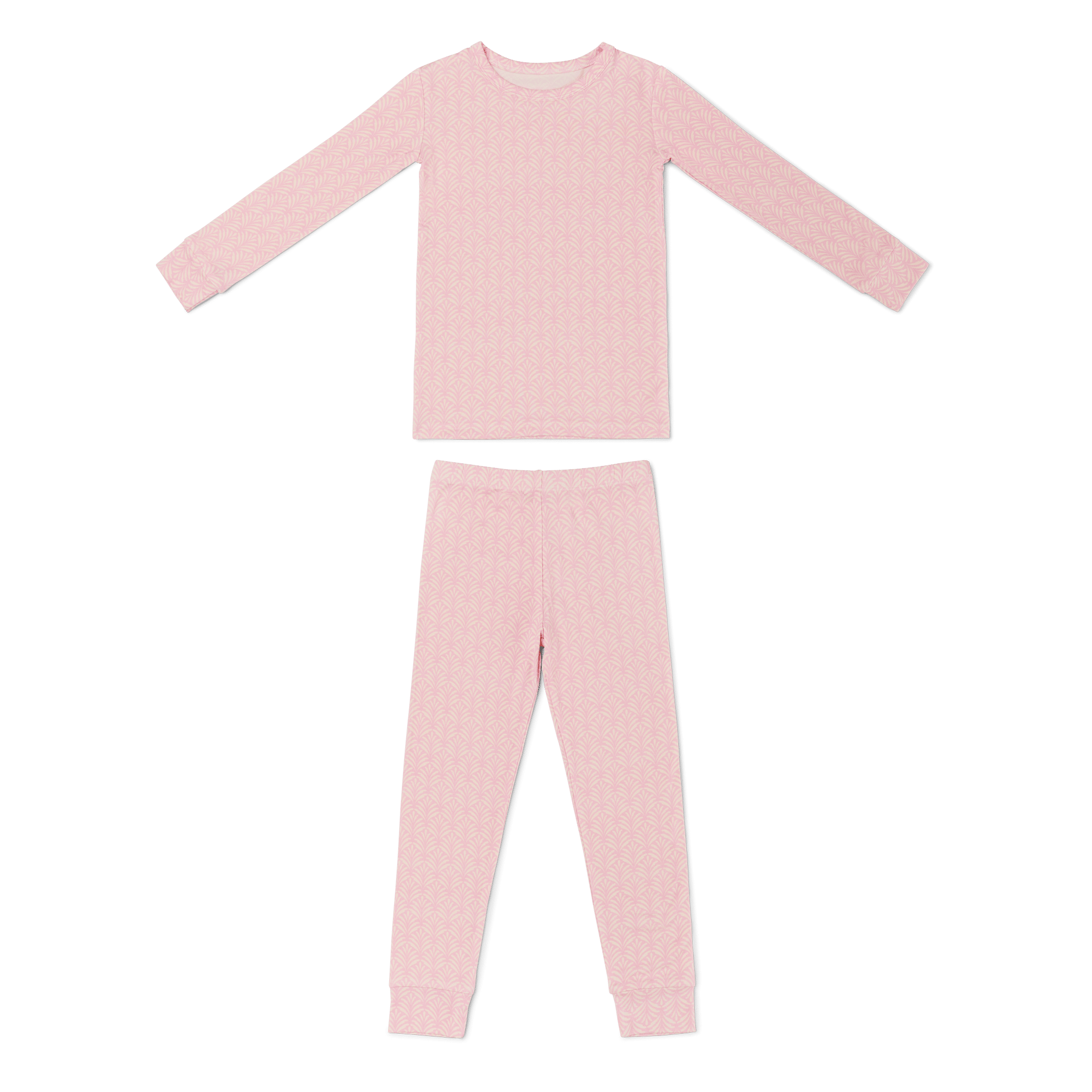 Pink Symphony Bamboo Toddler Pajama Set Motette 