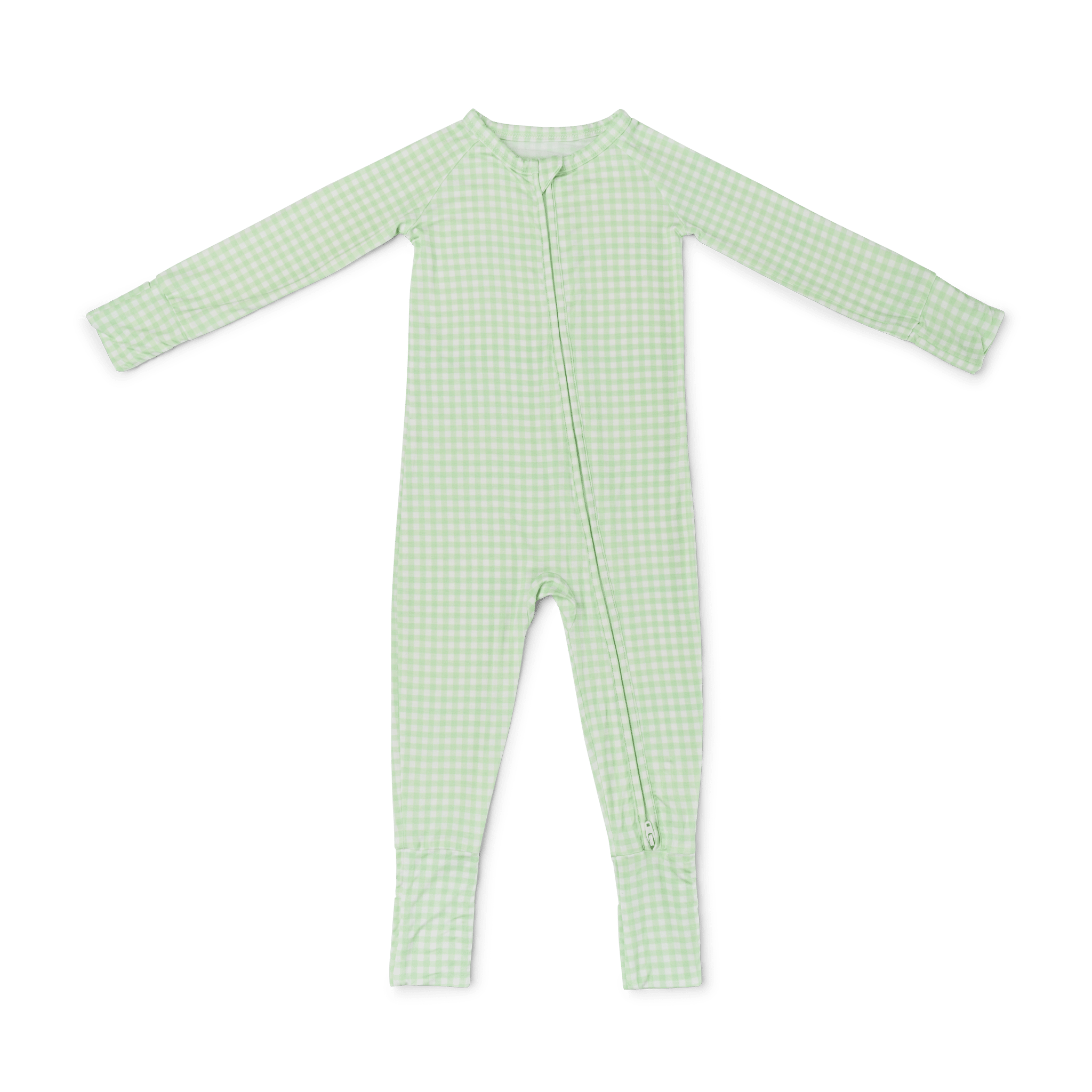 Pistachio Gingham Bamboo Sleeper Motette 