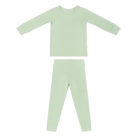 Pistachio Gingham Bamboo Toddler Pajama Set Motette 