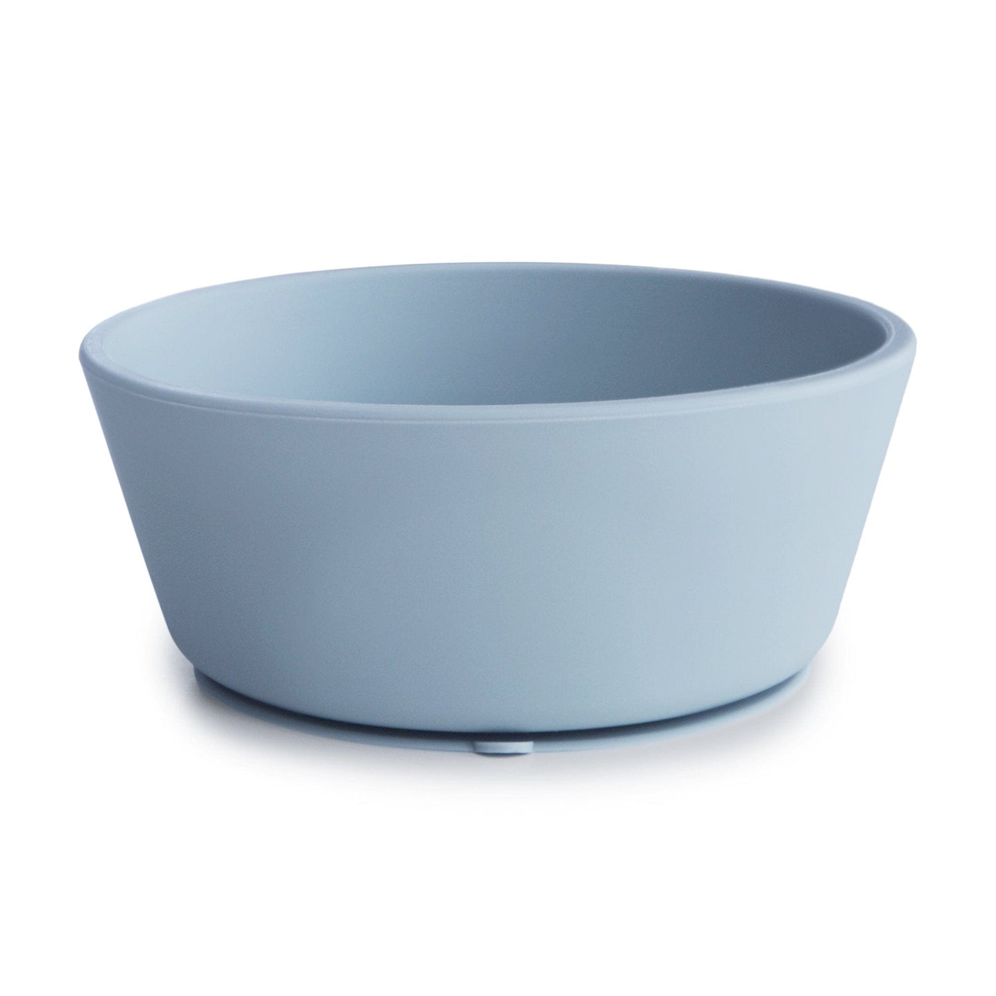 Silicone Suction Bowl silicone tableware Mushie Powder Blue 