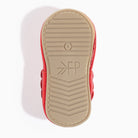 Ruby Red Sweetheart Baby Shoe Sweetheart Ballet Flat Soft Sole 