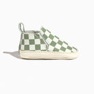 Sage Check Slip On Baby Shoe Slip On Soft Sole 
