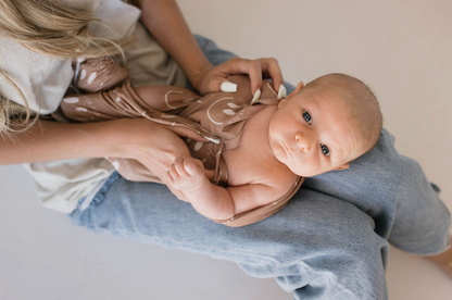 Bamboo Swaddle | Desert Clay ff Smile blanket forever french baby 