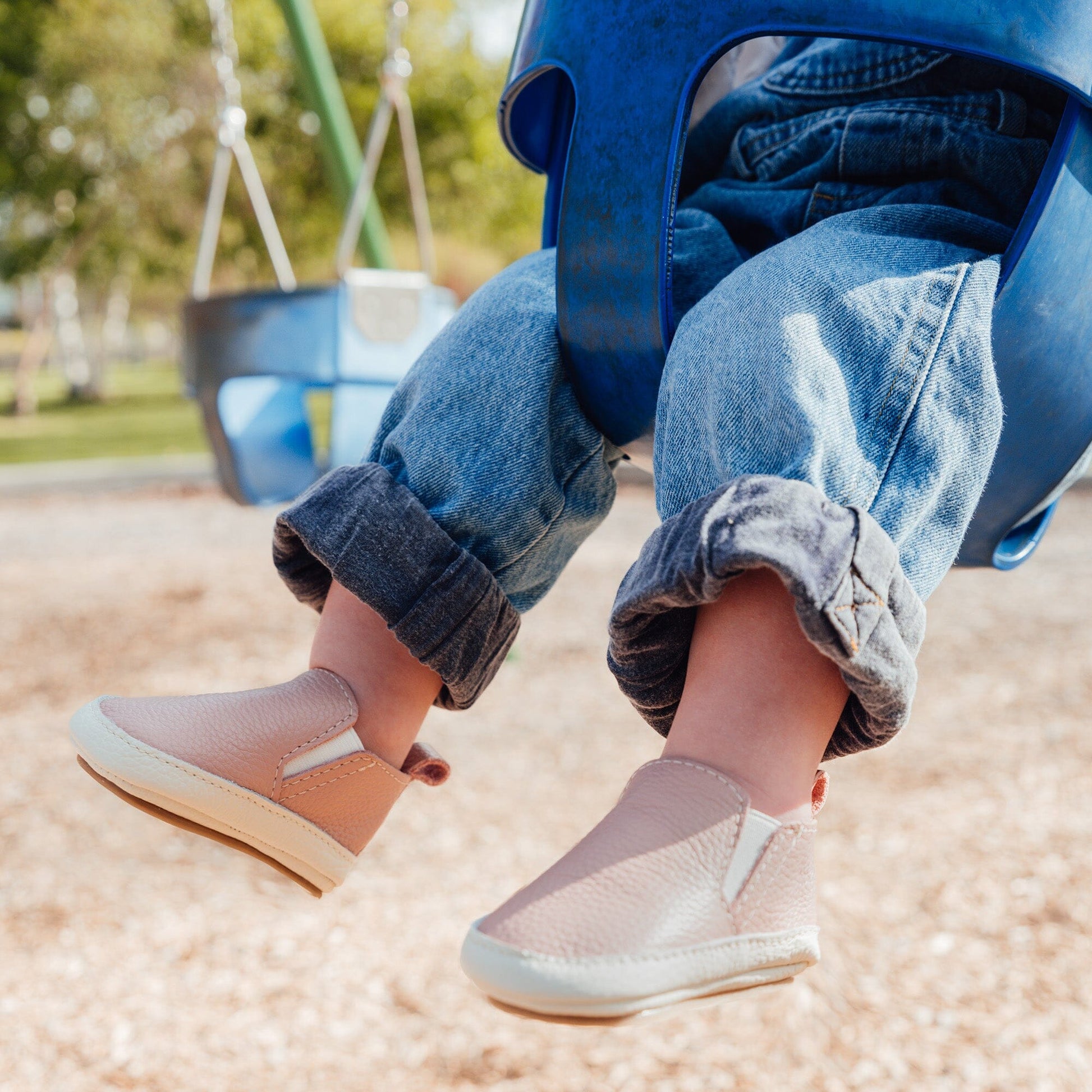 Blush Slip On Baby Shoe Slip On Soft Sole 