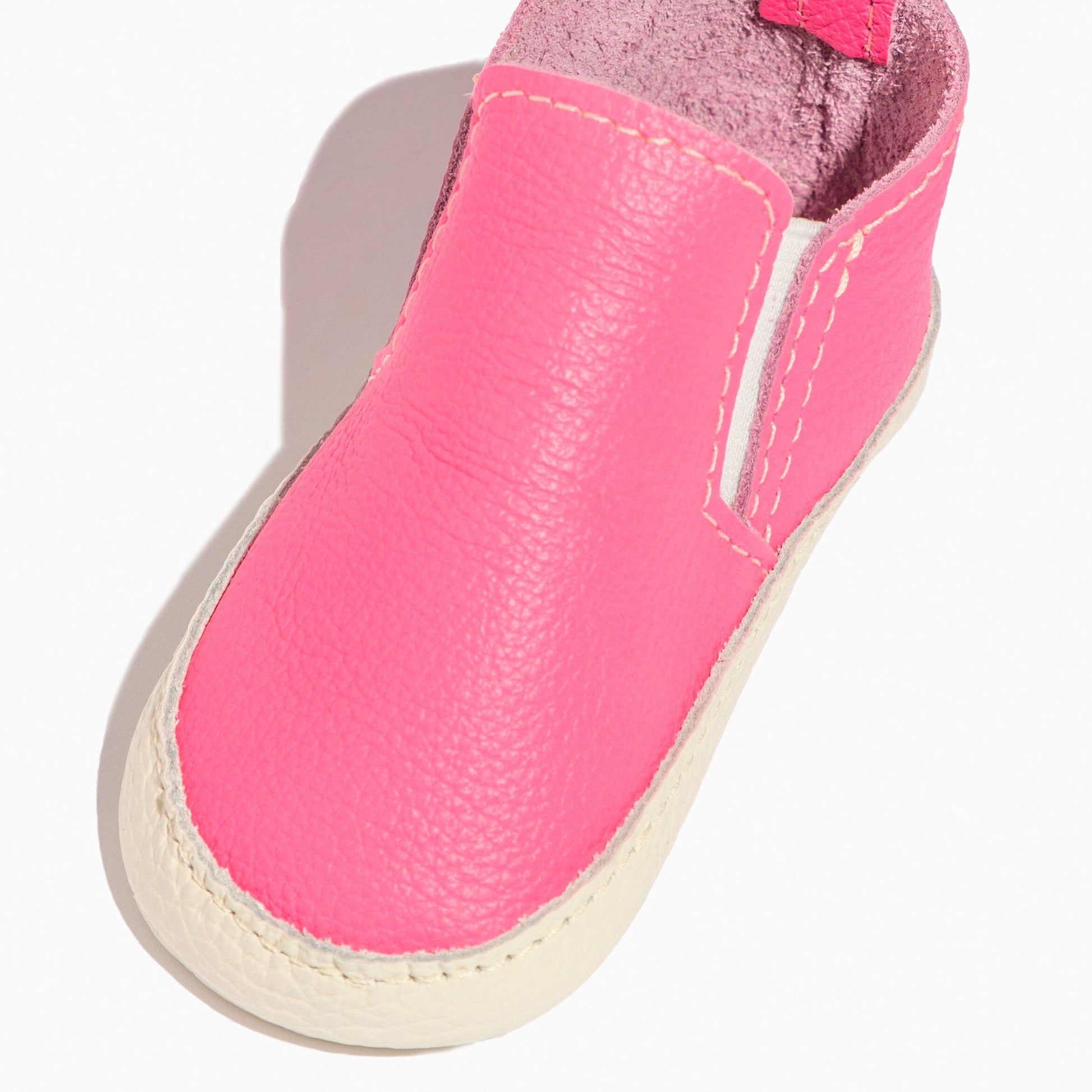 Hot Pink Slip On Baby Shoe Slip On Soft Sole 