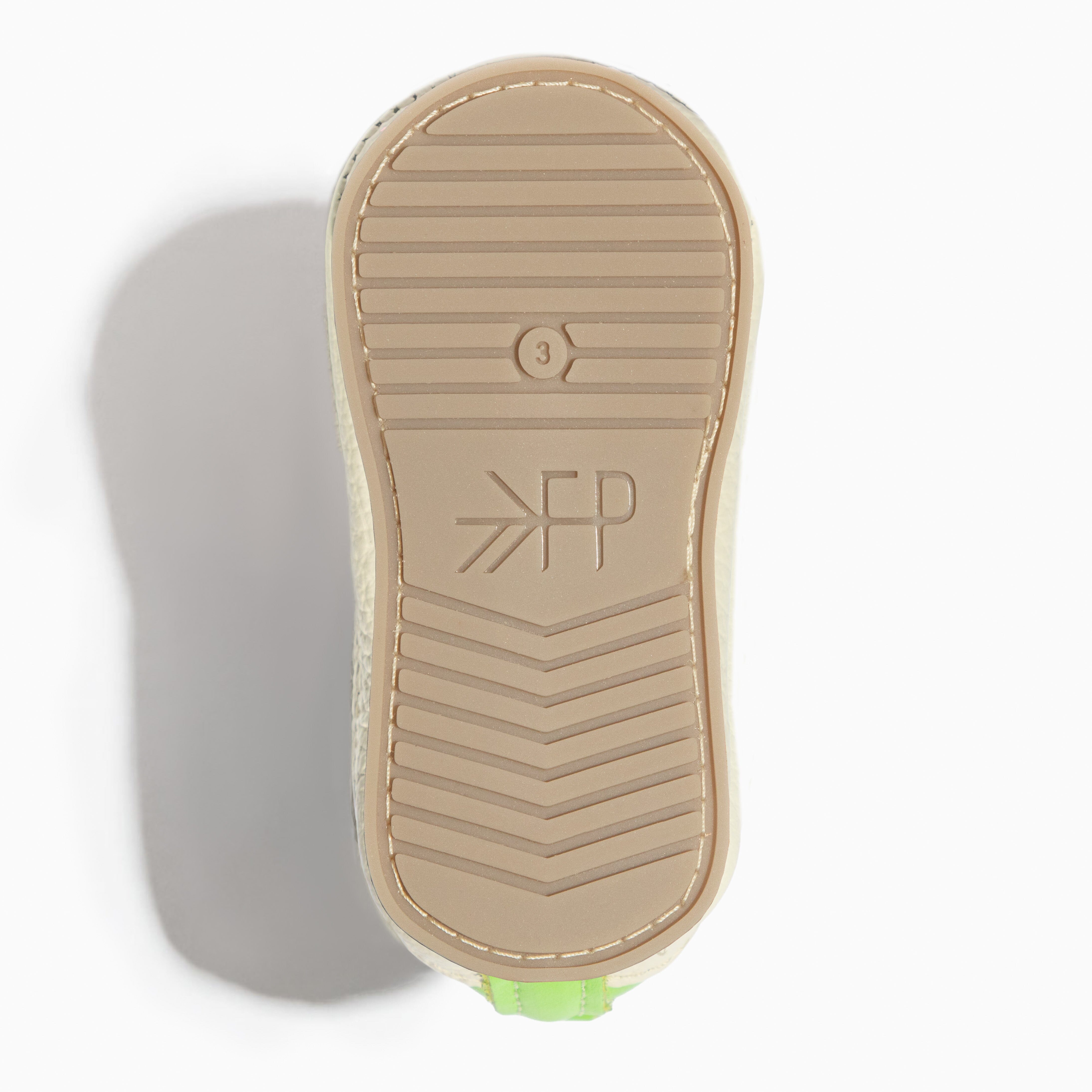Lime Slip On Baby Shoe Slip On Soft Sole 