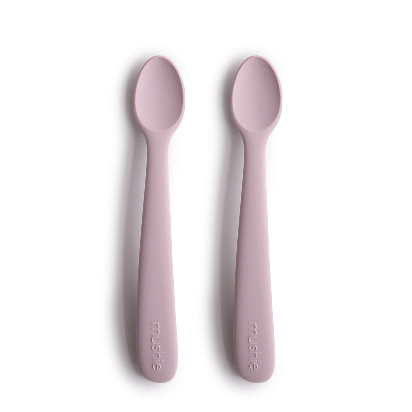 Silicone Feeding Spoons 2-Pack silicone tableware Mushie Soft Lilac 