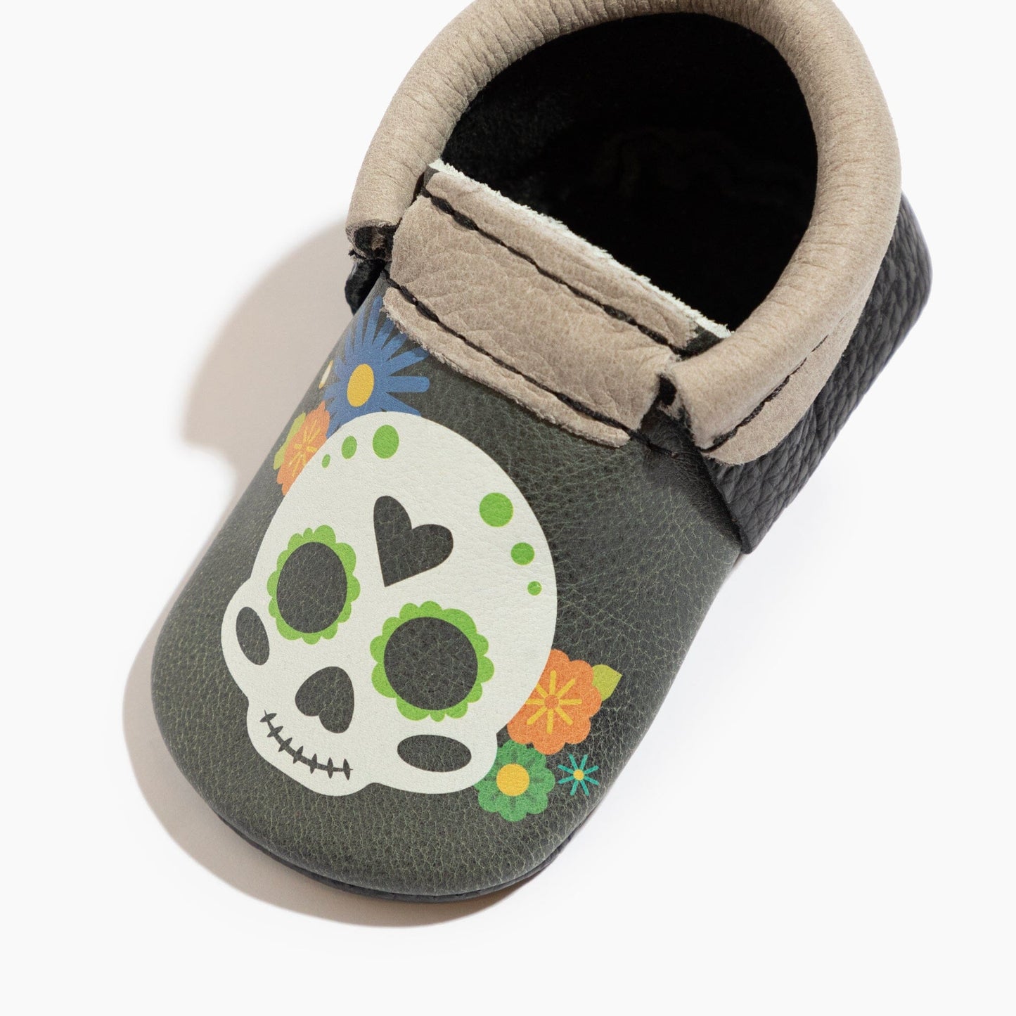 Sugar Skull City Baby Shoe City Mocc Soft Sole 