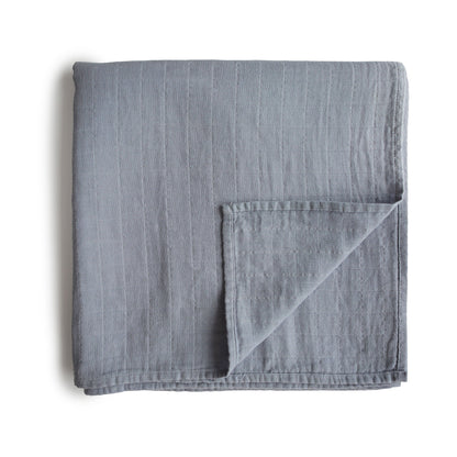 Organic Cotton Muslin Swaddle Blanket