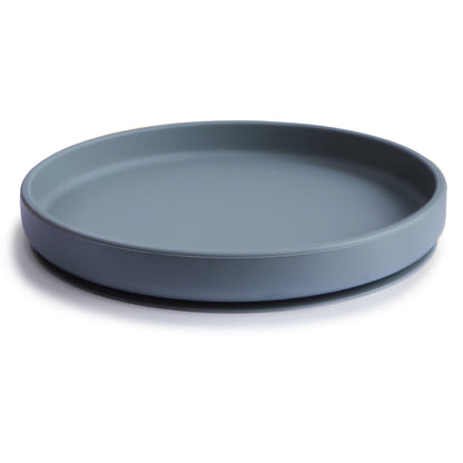 Classic Silicone Suction Plate silicone tableware Mushie 