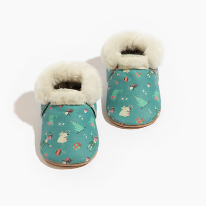 Buddy the Elf™ Shearling Baby Shoe Shearling Mocc Soft Sole 