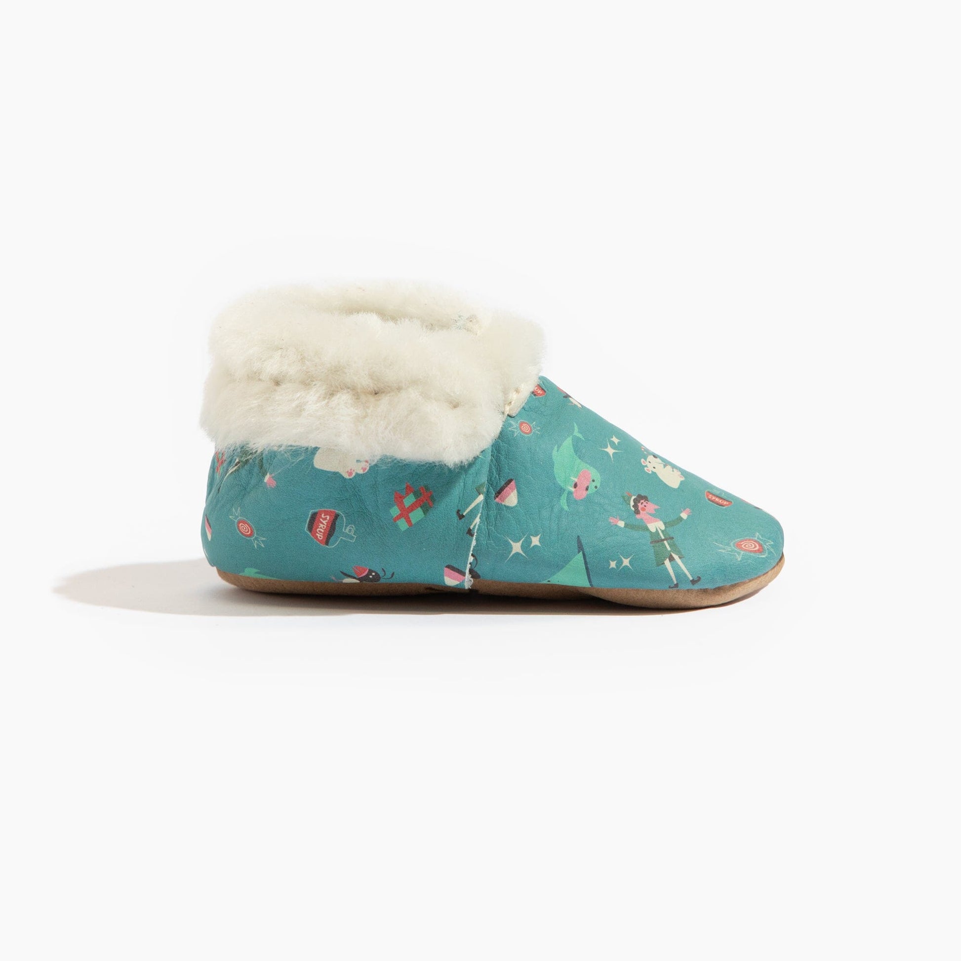 Buddy the Elf™ Shearling Baby Shoe Shearling Mocc Soft Sole 