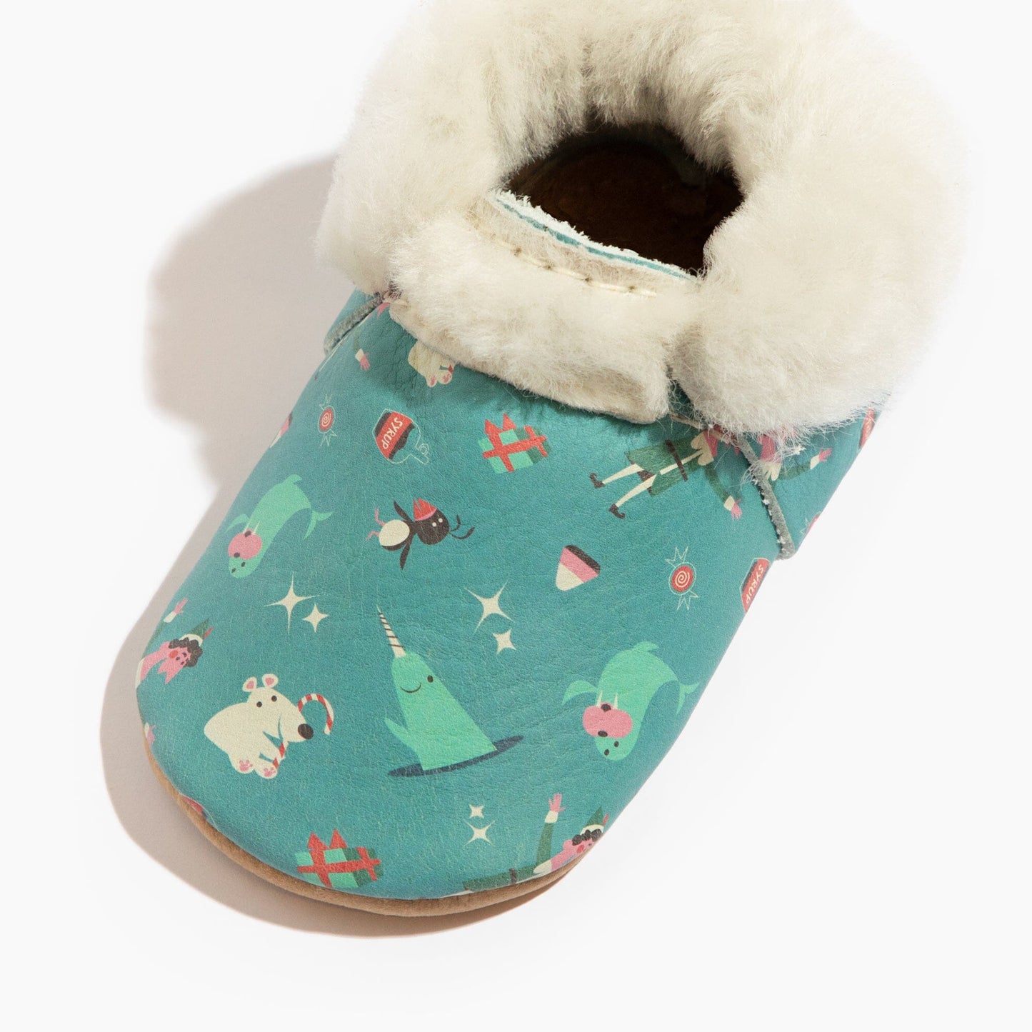 Buddy the Elf™ Shearling Baby Shoe Shearling Mocc Soft Sole 