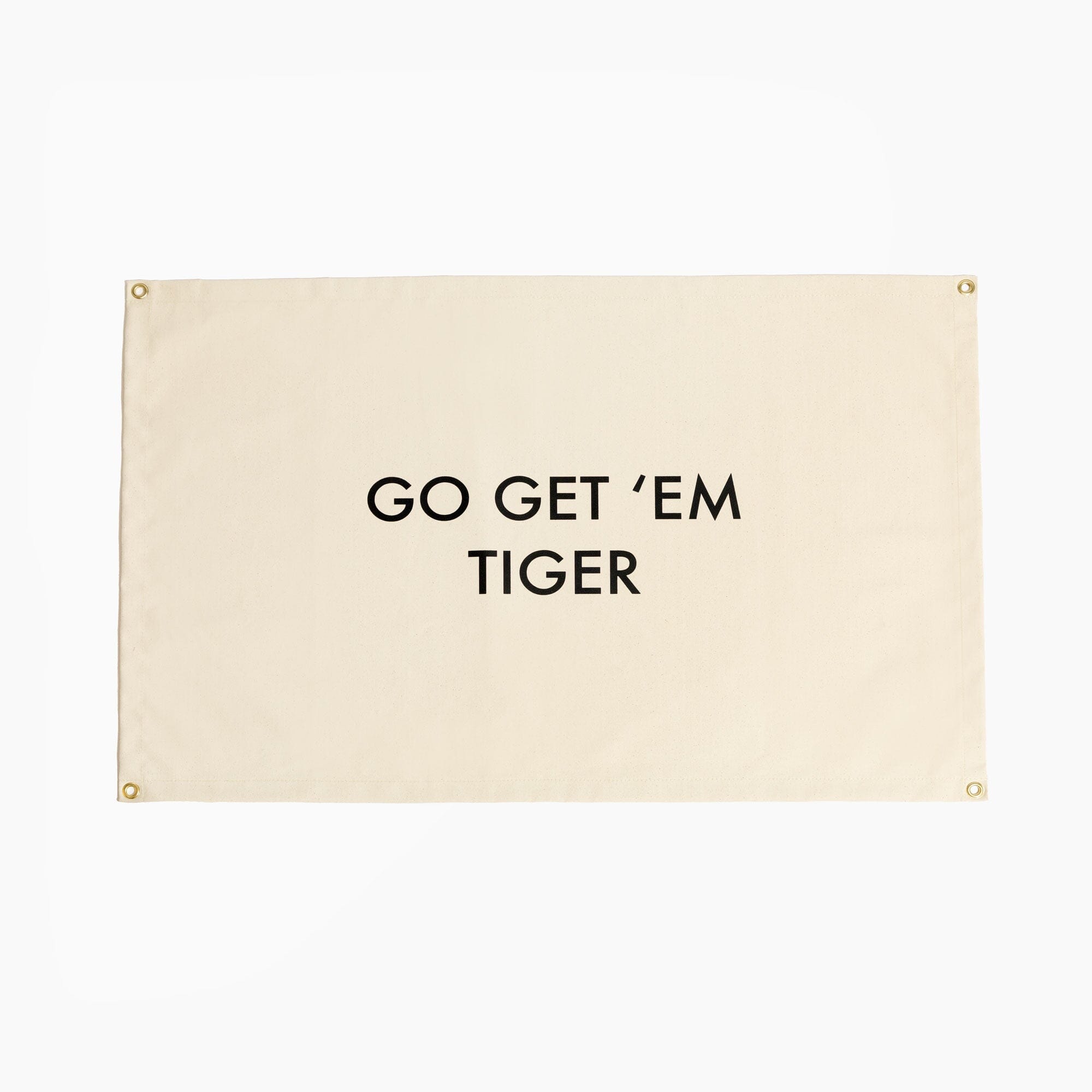 Go Get 'Em Tiger Wall Hanging Wall Hanging Nursery Decor 