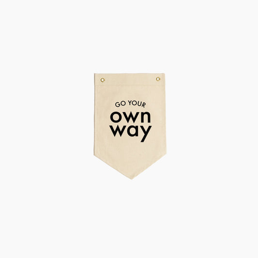 Go Your Own Way Wall Hanging Wall Hanging Nursery Decor 