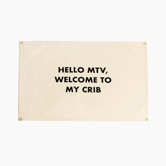 Welcome To My Crib Wall Hanging Wall Hanging Nursery Decor 