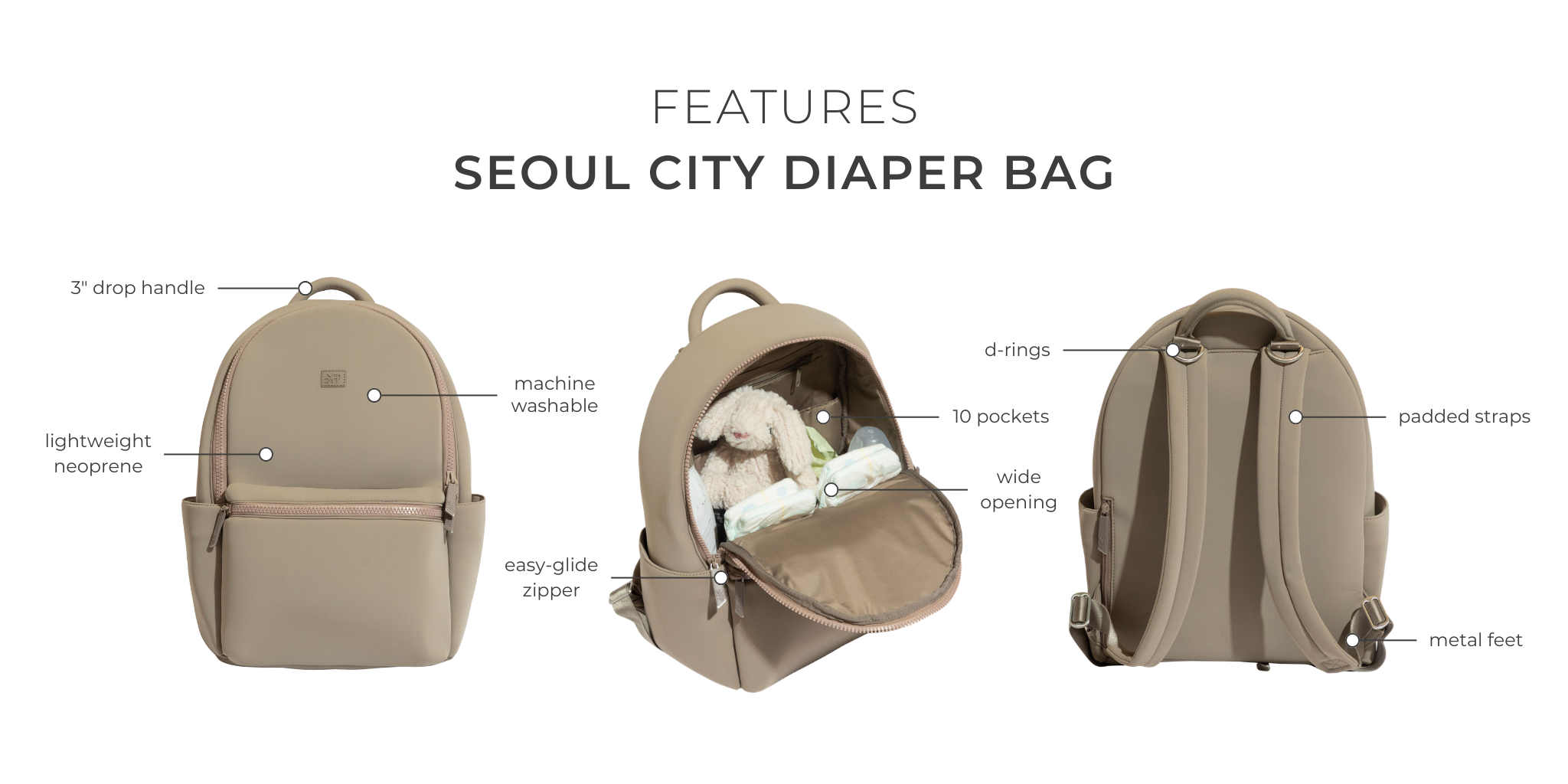 Aspen Seoul City Diaper Bag – Freshly Picked Aspen Seoul City Diaper Bag – Freshly Picked