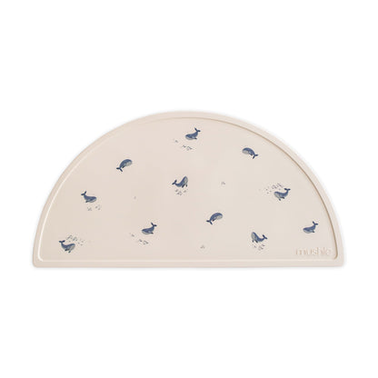 Silicone Placemat silicone mat Mushie Whales 