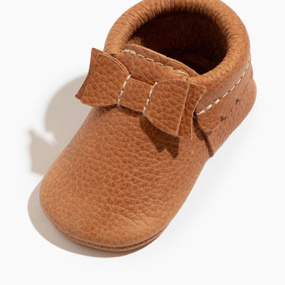 Zion Bow Baby Shoe Bow Mocc Soft Sole 