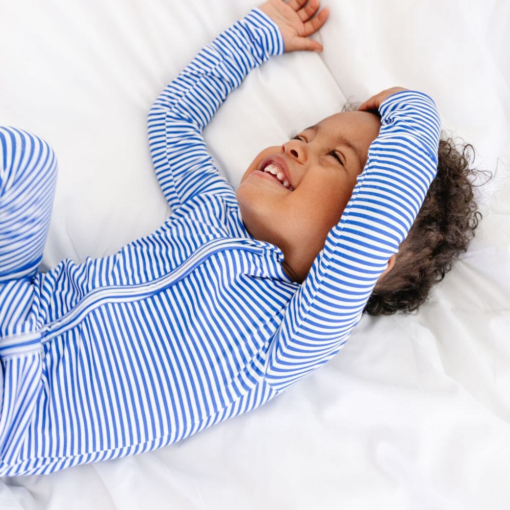 Cobalt Stripe Bamboo Sleeper Motette 