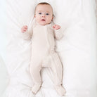 Oatmeal Stripe Bamboo Sleeper Motette 