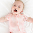 Sugar Gingham Short Sleeve & Shorts Bamboo Sleeper Motette 