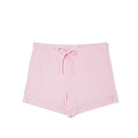 Ballet Stripe Short Sleeve & Shorts Bamboo Women's Pajama Set Motette 