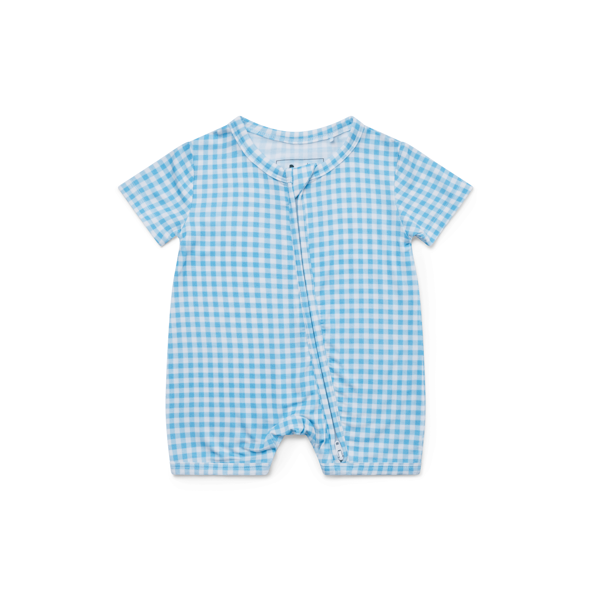 Harbor Gingham Short Sleeve & Shorts Bamboo Sleeper Motette 