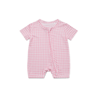 Sugar Gingham Short Sleeve & Shorts Bamboo Sleeper Motette 