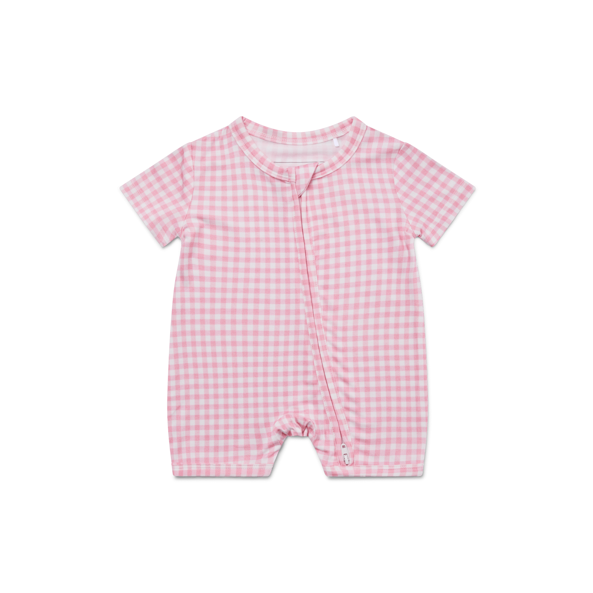 Sugar Gingham Short Sleeve & Shorts Bamboo Sleeper Motette 