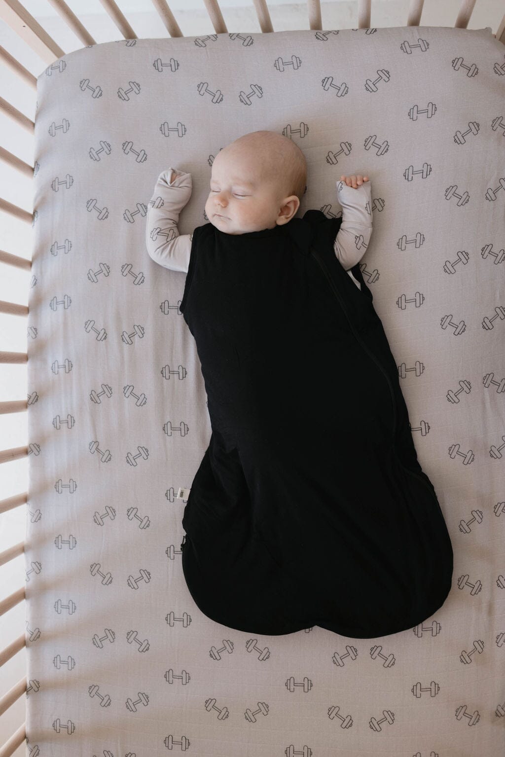 Bamboo Sleep Sack | Midnight Black forever french baby 