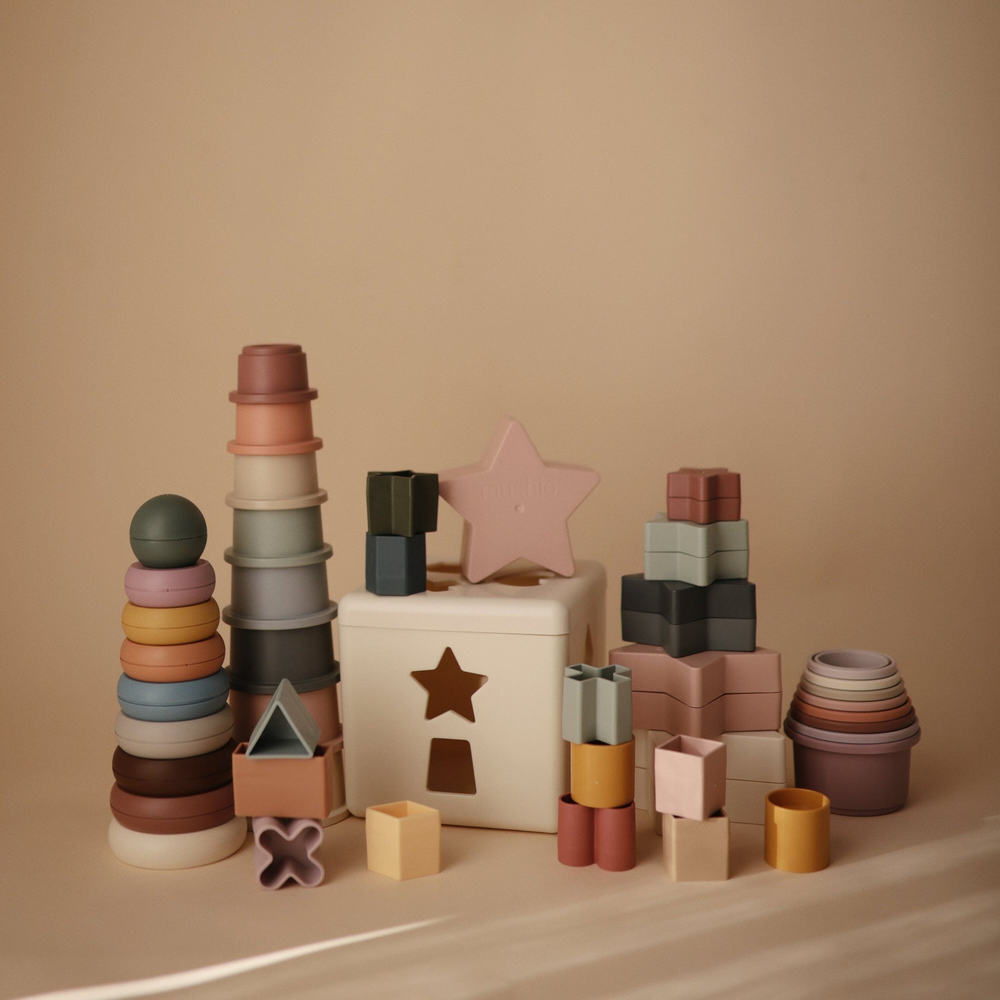 Stacking Cups Toy toys Mushie 