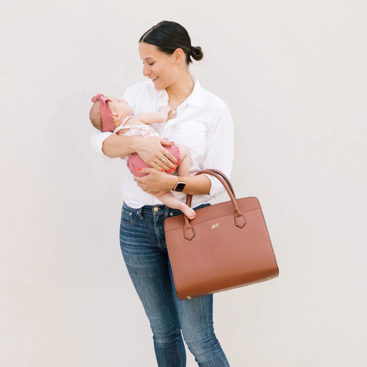 Lipault plume elegance laptop tote bag sale