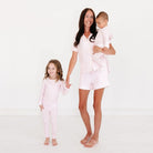 Ballet Stripe Bamboo Toddler Pajama Set Motette 