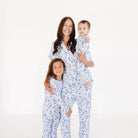 Porcelain Vine Bamboo Toddler Pajama Set Motette 