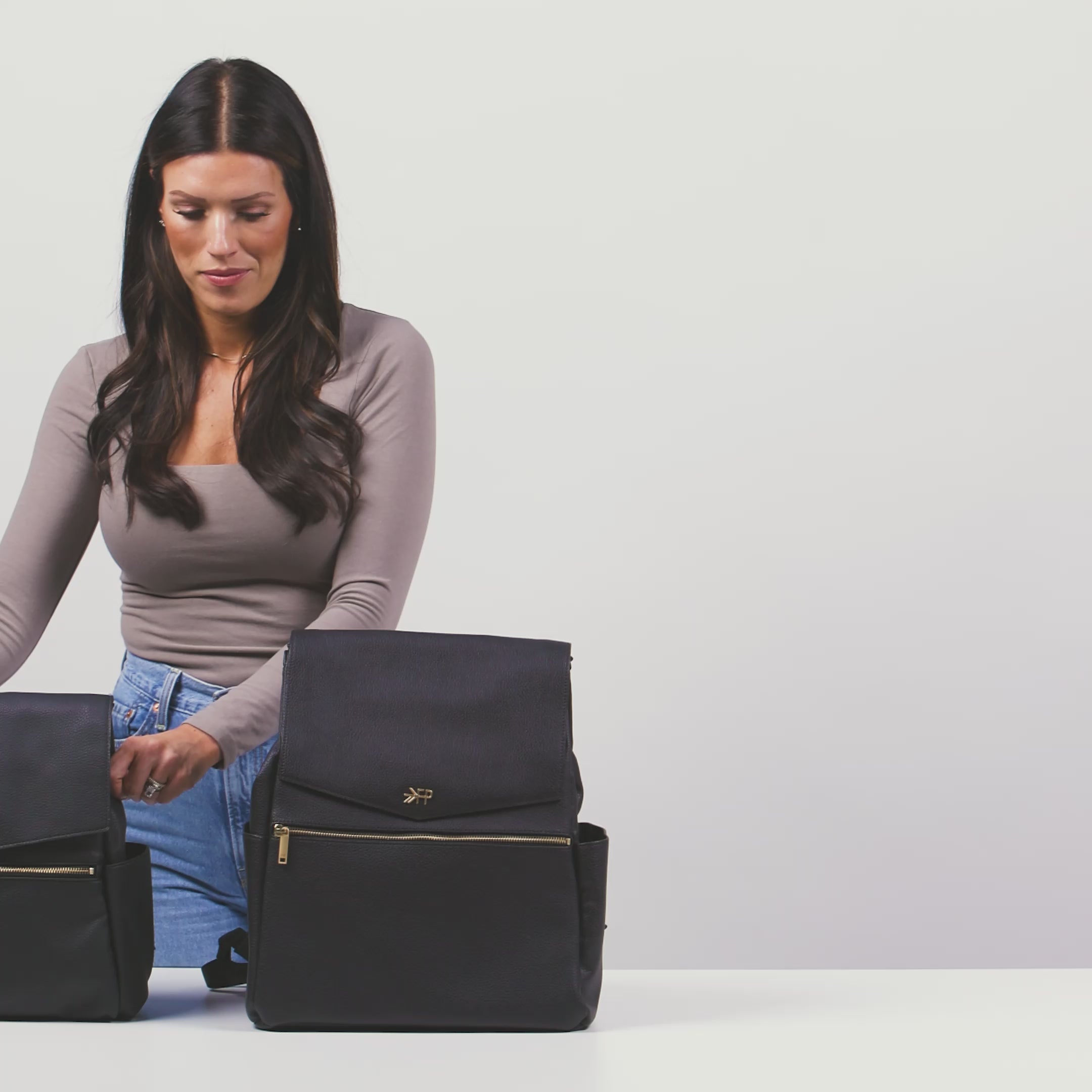 Sage Mini Classic Diaper Bag II | Mini Diaper Bag Backpack
