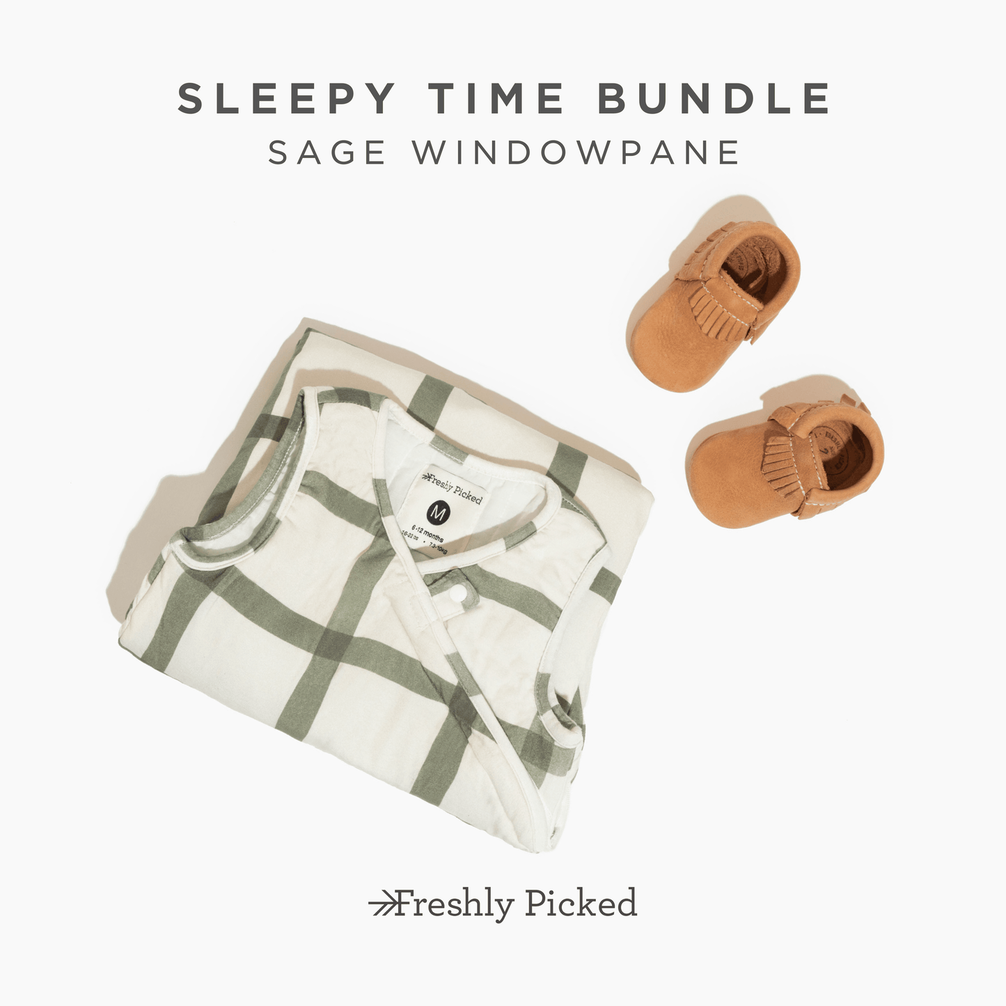 Sleepy Time Bundle Bundles of Joy Bundles of Joy Sage Windowpane 