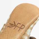 Almond Gingham Knotted Bow Mocc Knotted Bow Mocc Soft Sole 