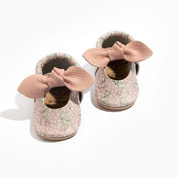 Sugar Skull Knotted Bow Baby Shoe  Leather Baby Shoes – Freshly Picked