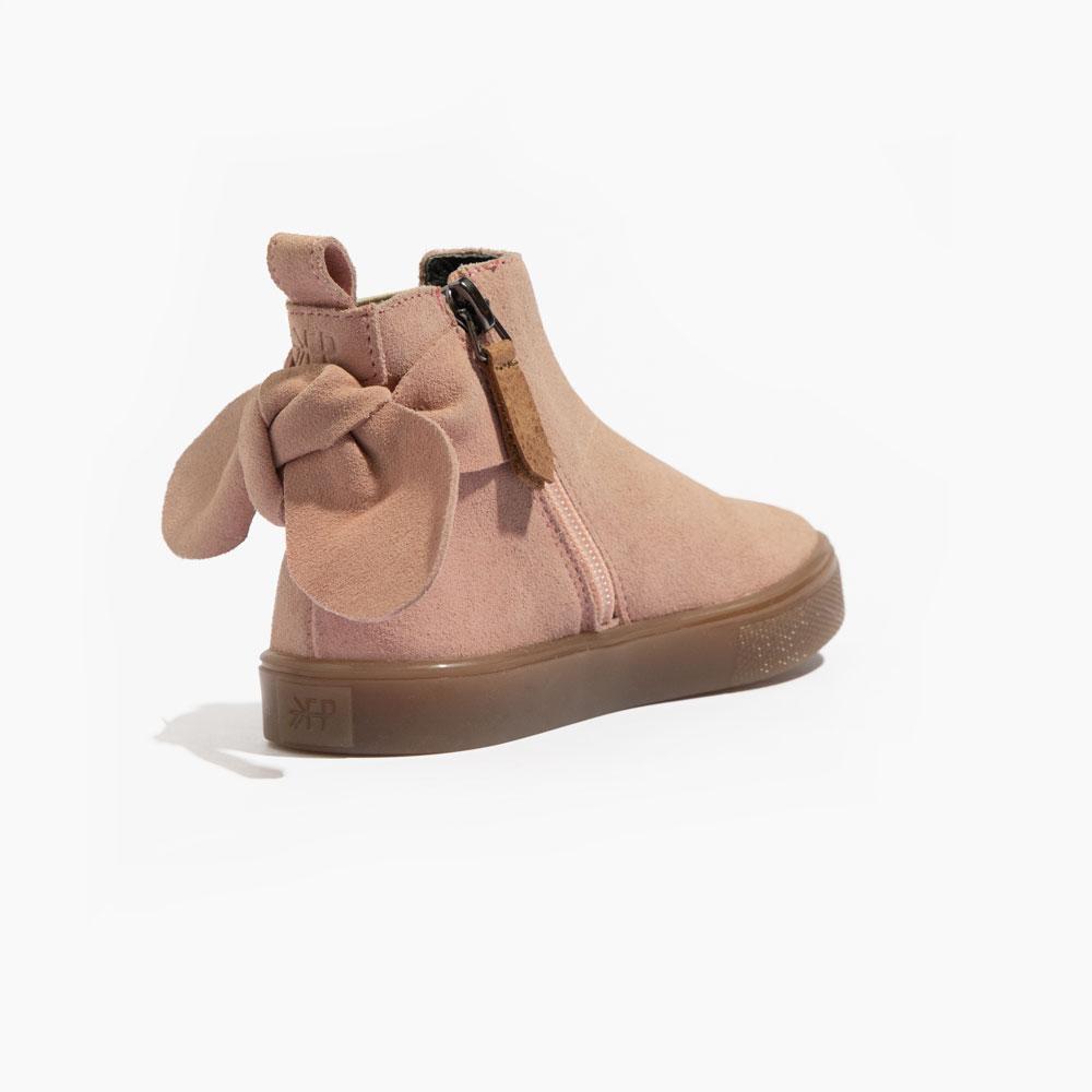 Blush 2024 suede booties