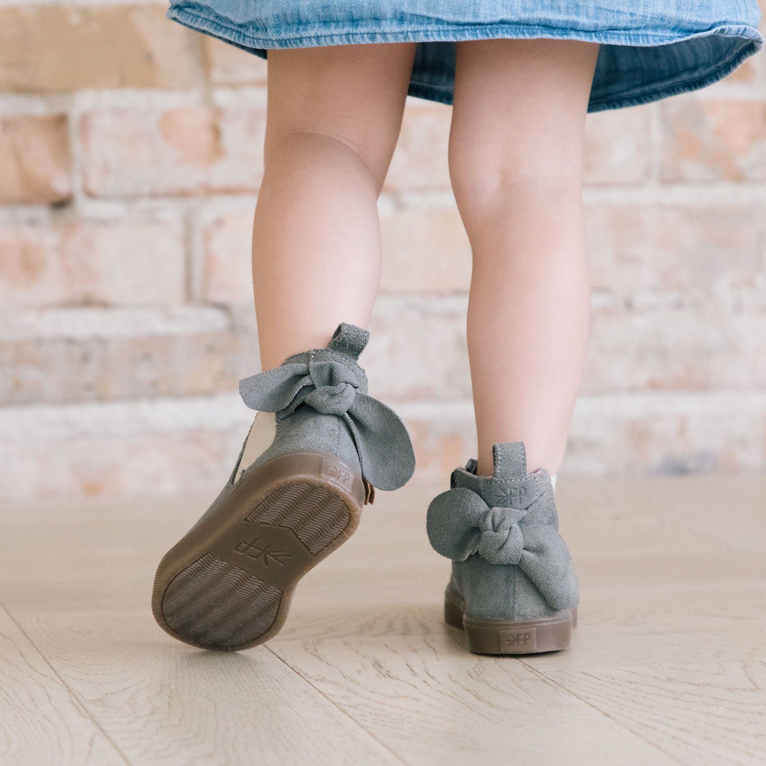 Grey Suede Bellevue Boot Bellevue Boot Kids Sneaker 