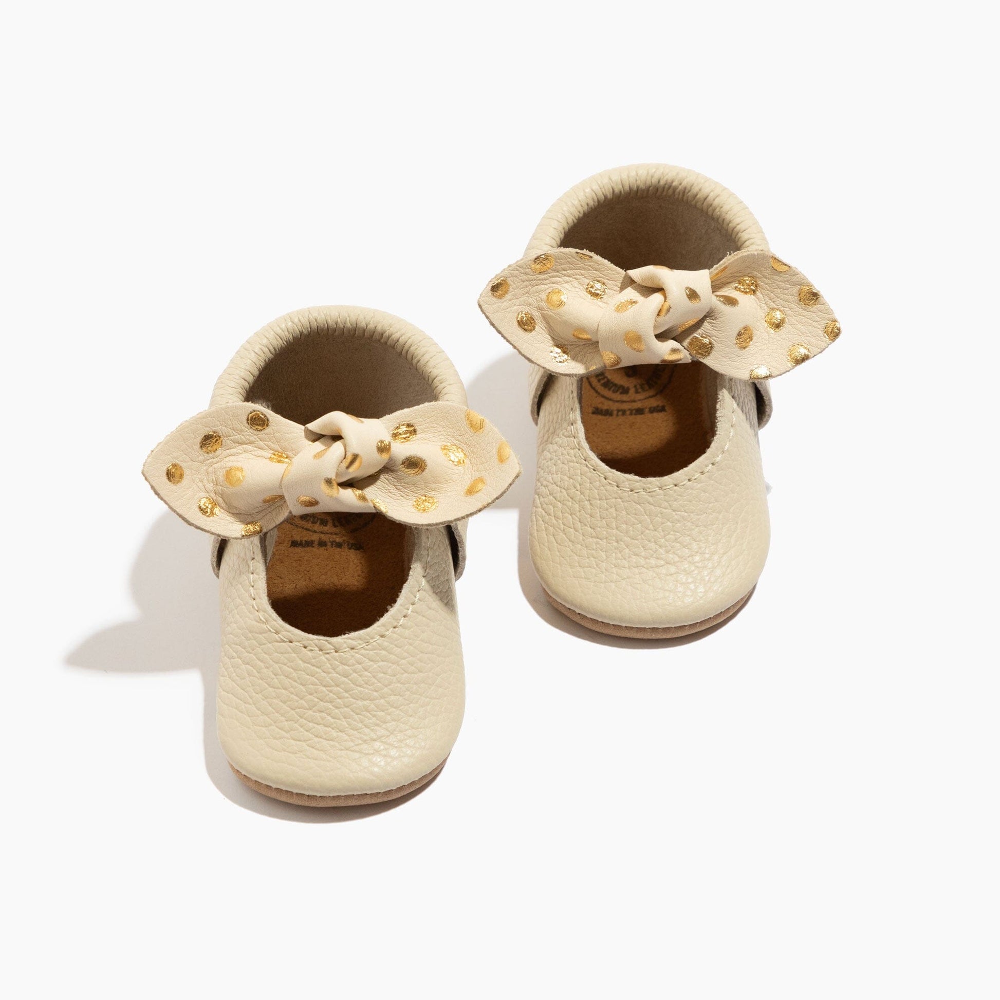 Birch Confetti Knotted Bow Mocc Knotted Bow Mocc Soft Sole 