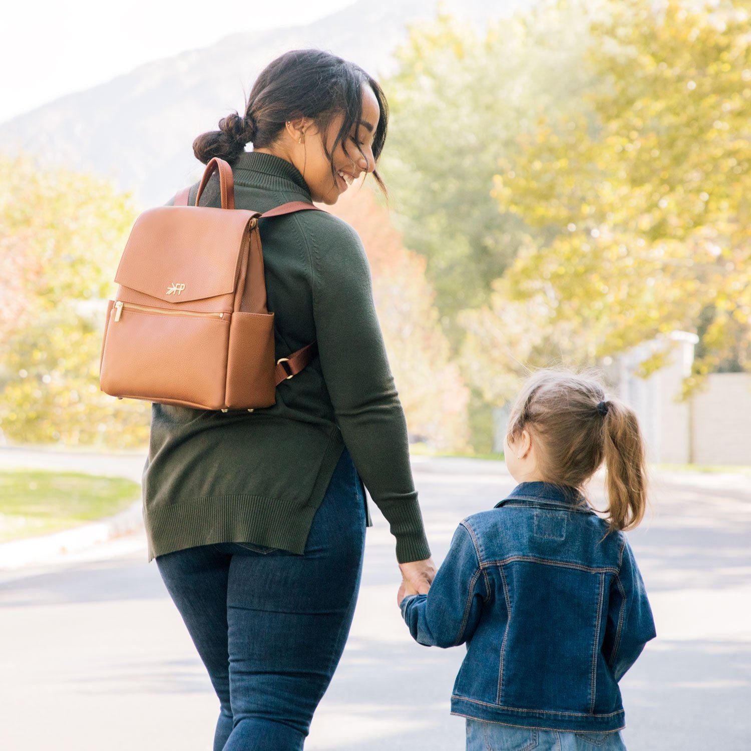 Butterscotch Mini Classic Bag II Mini Classic Diaper Bag II Diaper Bag 